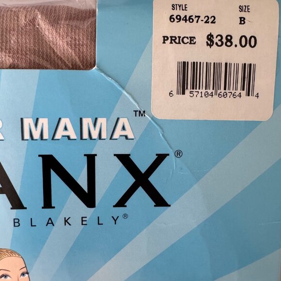 Spanx Power Mama Maternity Mid-Thigh Shaper Size B Smoothing Support - Picture 2 of 6